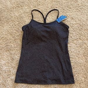 Navy Blue Workout Tank Top